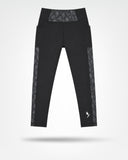 DEBEAU Performance Ladies Leopard Panel Leggings