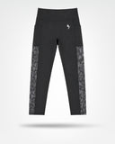 DEBEAU Performance Ladies Leopard Panel Leggings