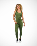 Debeau Performance Women's Performance Vest – Olive Leopard
