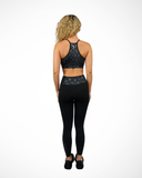 DEBEAU Performance Ladies Leopard Panel Leggings