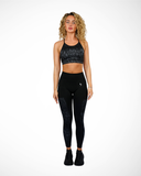 DEBEAU Performance Ladies Leopard Panel Leggings