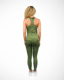 Debeau Performance Women's Performance Vest – Olive Leopard