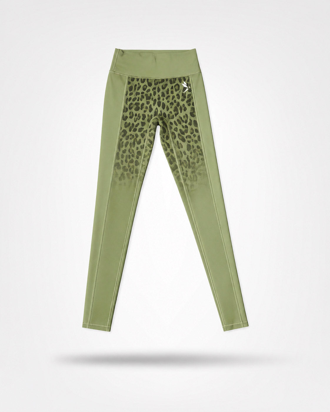 Debeau Performance Women's High-Waisted Leggings – Olive Leopard