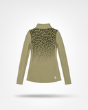 Debeau Performance Women's Full-Zip Training Jacket – Olive Leopard